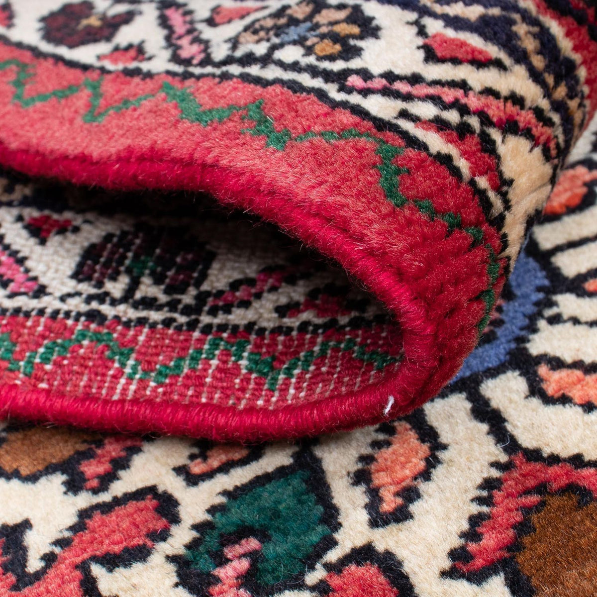 Runner Perser Rug - Nomadic - 192 x 70 cm - dark red