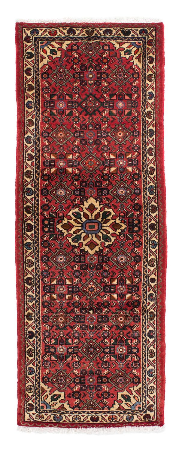 Runner Perser Rug - Nomadic - 198 x 70 cm - dark red
