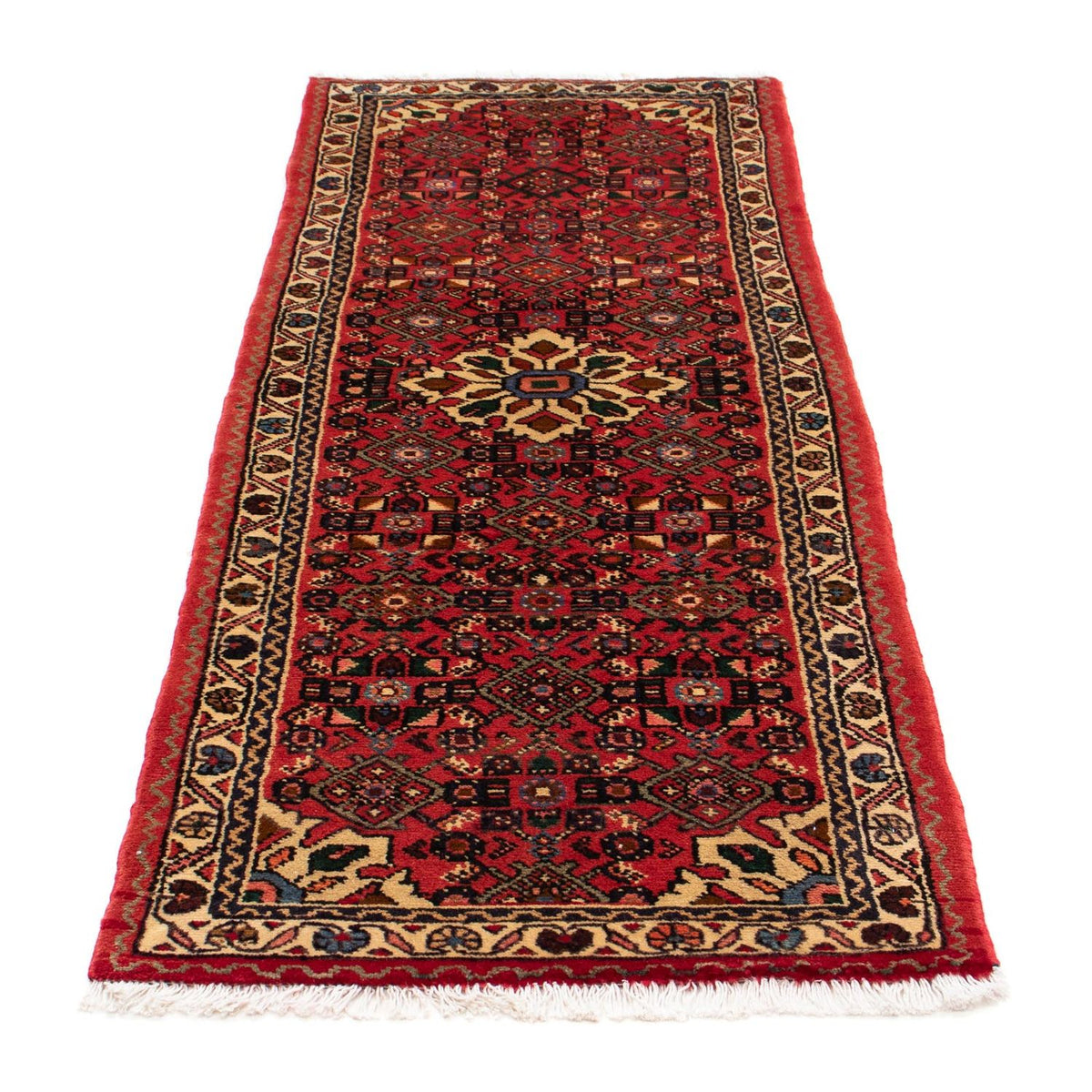 Runner Perser Rug - Nomadic - 198 x 70 cm - dark red