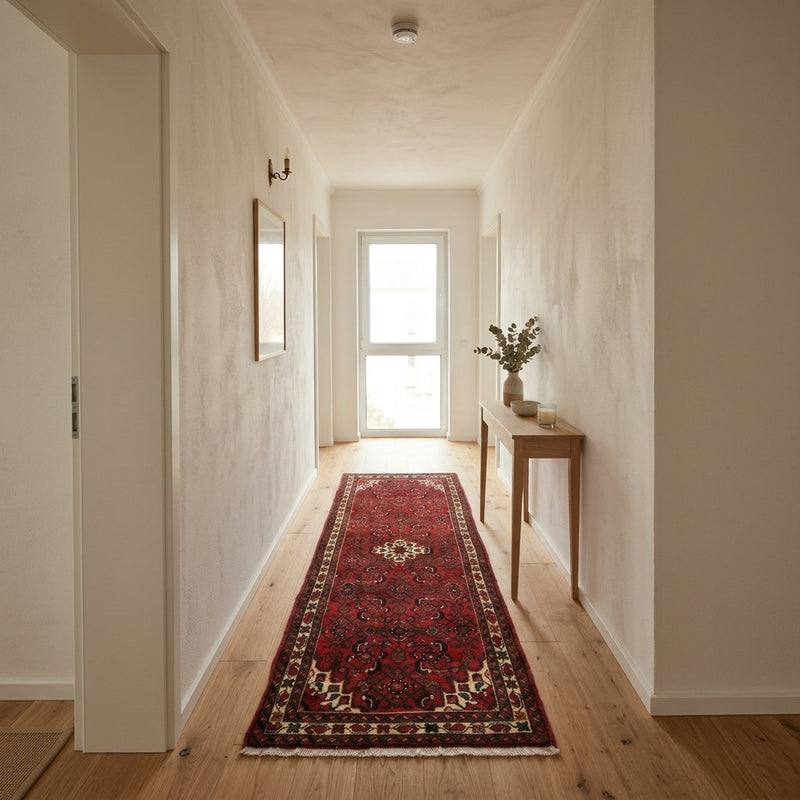 Hosseinabad Rug 200x80cm - Persian Rugs