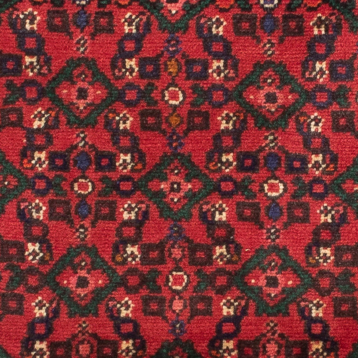 Runner Perser Rug - Nomadic - 195 x 68 cm - dark red