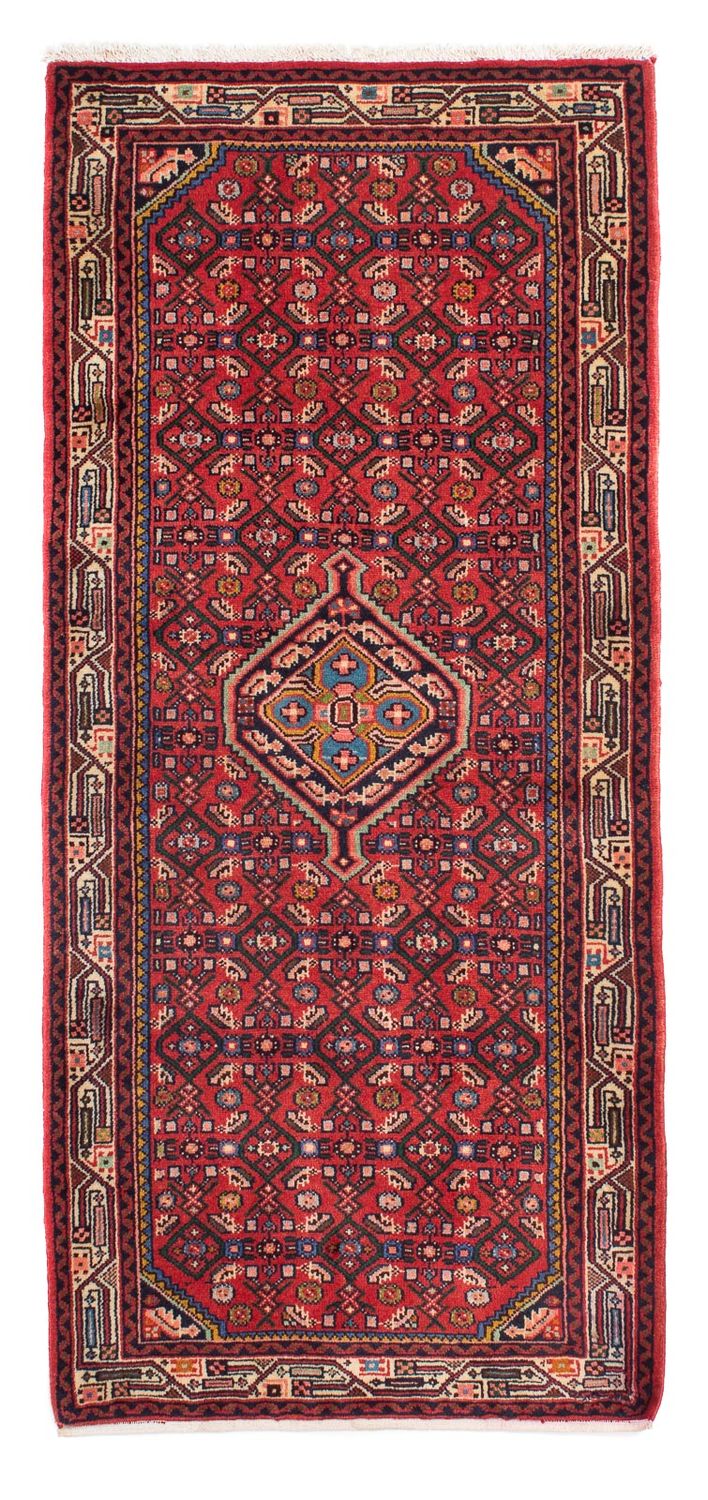 Runner Perser Rug - Nomadic - 195 x 85 cm - dark red