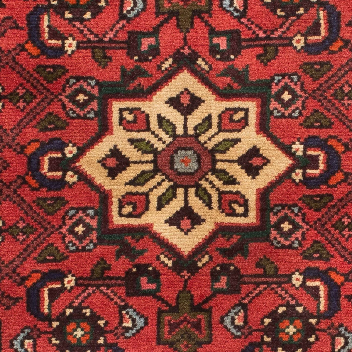 Runner Perser Rug - Nomadic - 198 x 73 cm - dark red