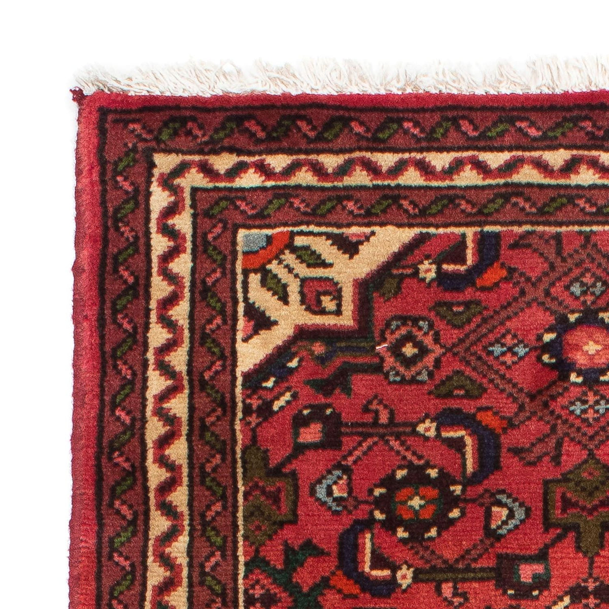 Runner Perser Rug - Nomadic - 198 x 73 cm - dark red