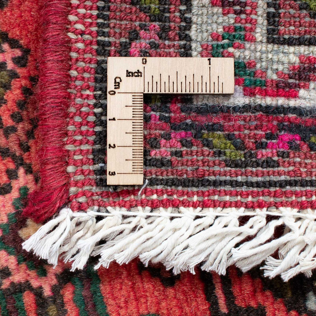 Runner Perser Rug - Nomadic - 198 x 73 cm - dark red