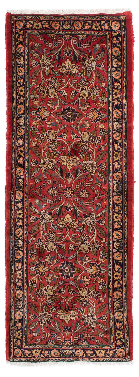 Runner Perser Rug - Nomadic - 220 x 80 cm - dark red