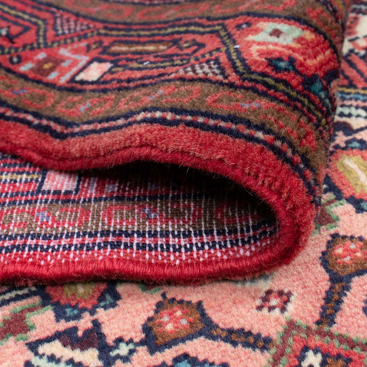 Runner Perser Rug - Nomadic - 200 x 80 cm - dark red