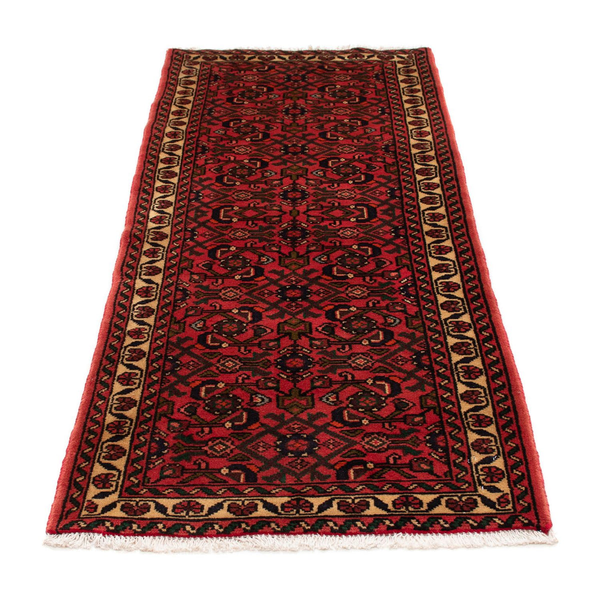 Runner Perser Rug - Nomadic - 200 x 75 cm - dark red