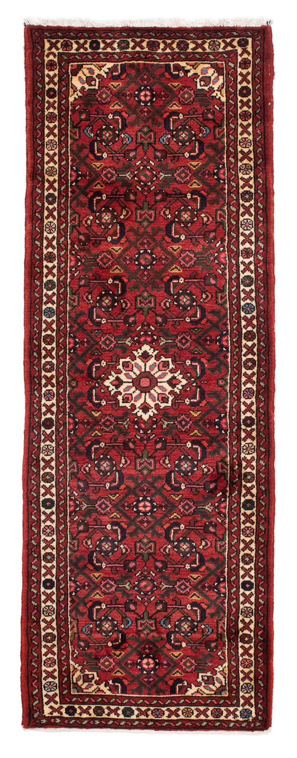 Runner Perser Rug - Nomadic - 204 x 75 cm - dark red