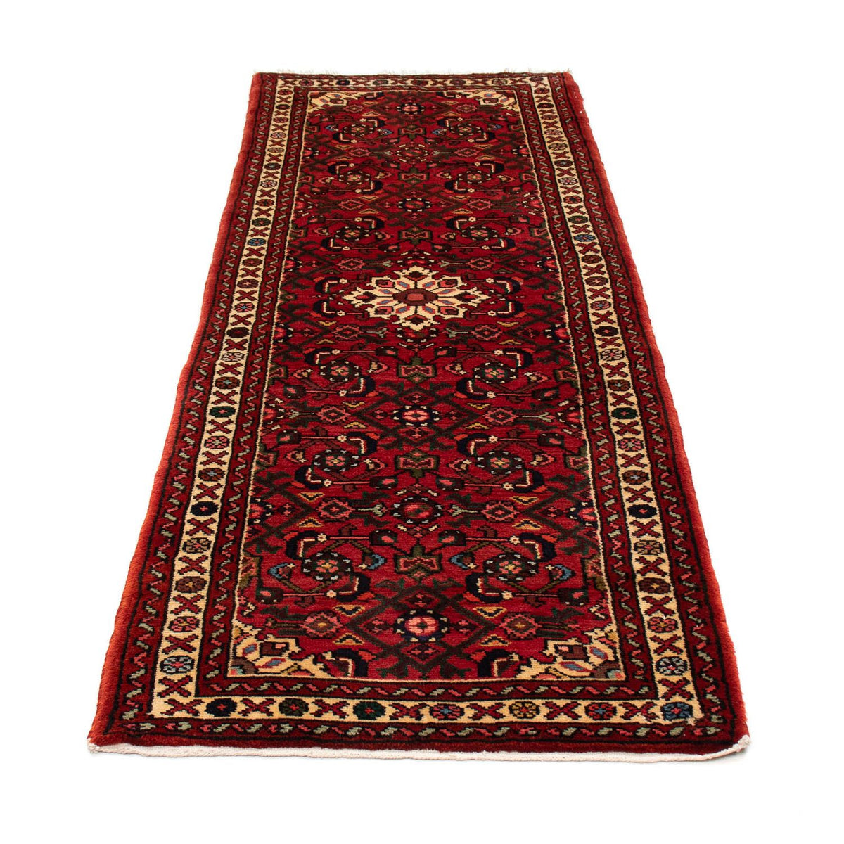 Runner Perser Rug - Nomadic - 204 x 75 cm - dark red
