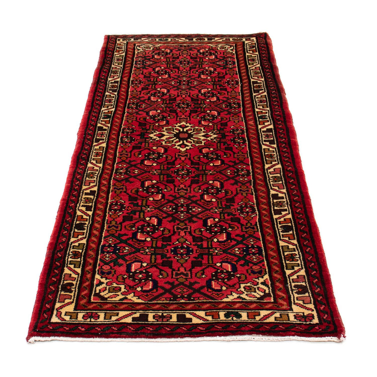 Runner Perser Rug - Nomadic - 190 x 75 cm - dark red