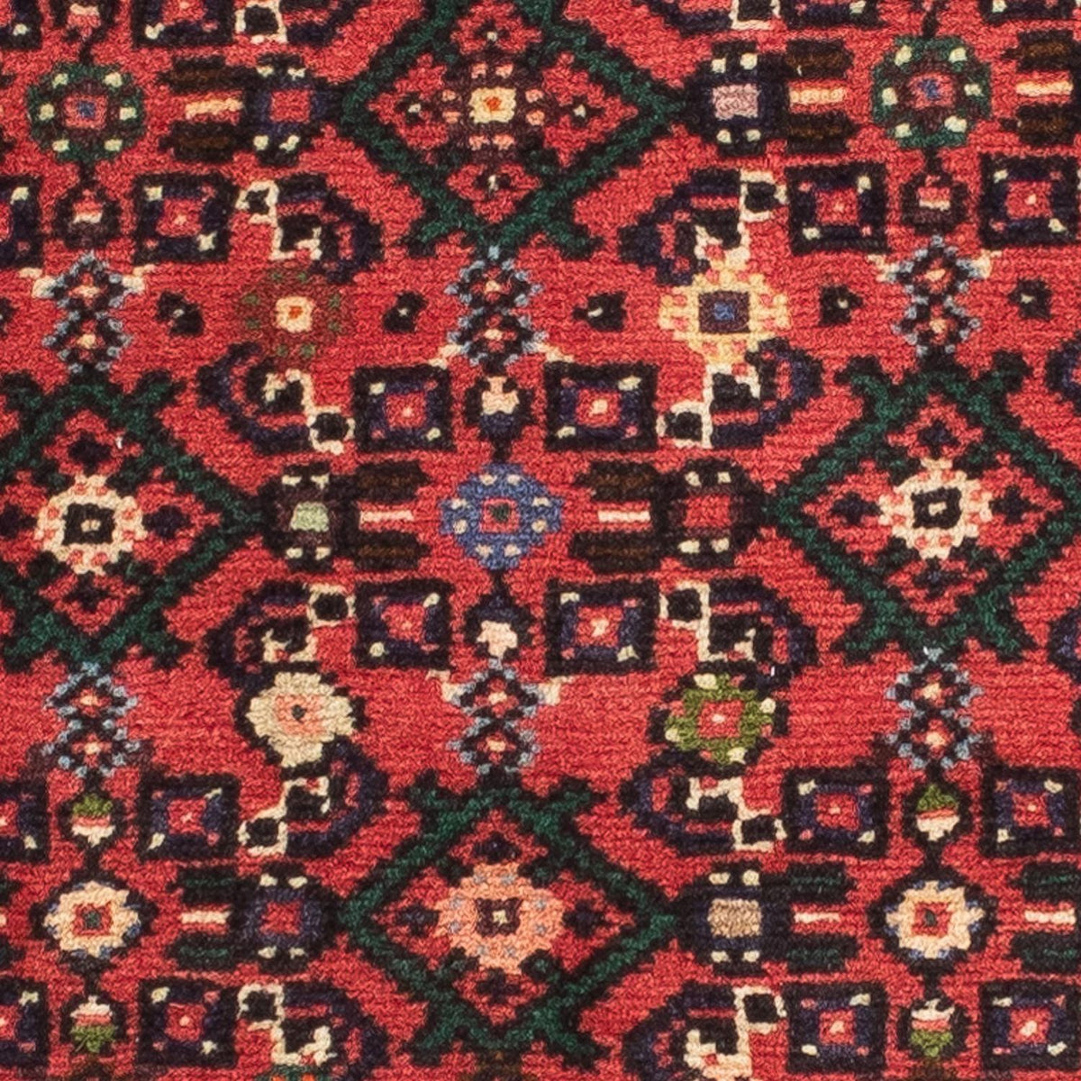 Runner Perser Rug - Nomadic - 204 x 72 cm - dark red