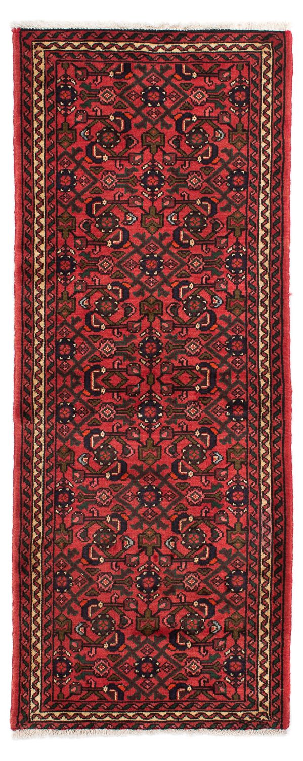 Runner Perser Rug - Nomadic - 195 x 74 cm - dark red