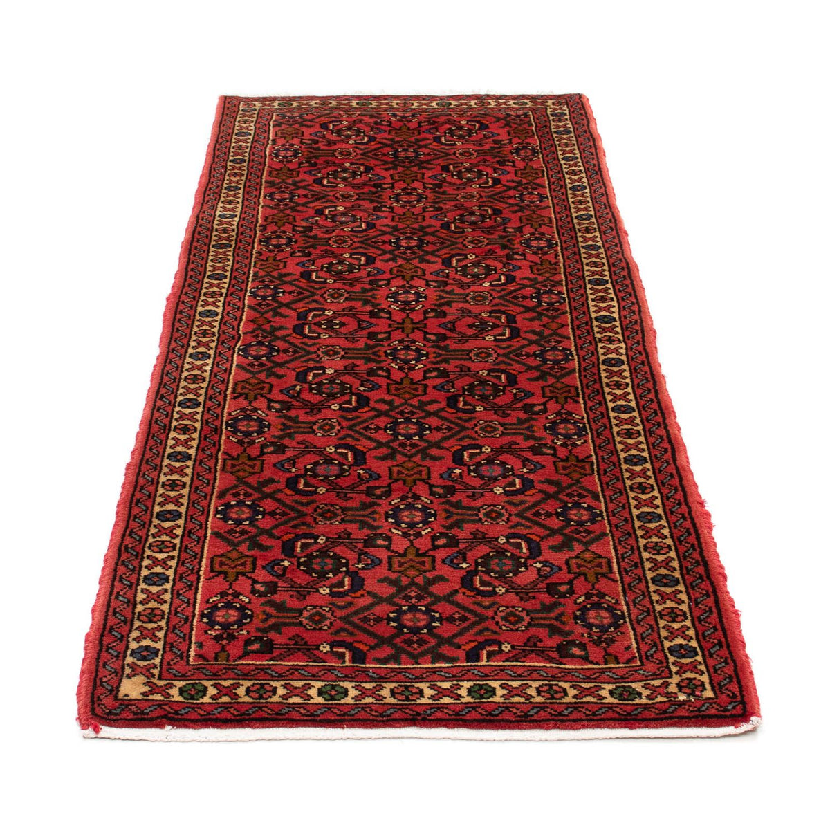 Runner Perser Rug - Nomadic - 196 x 80 cm - dark red