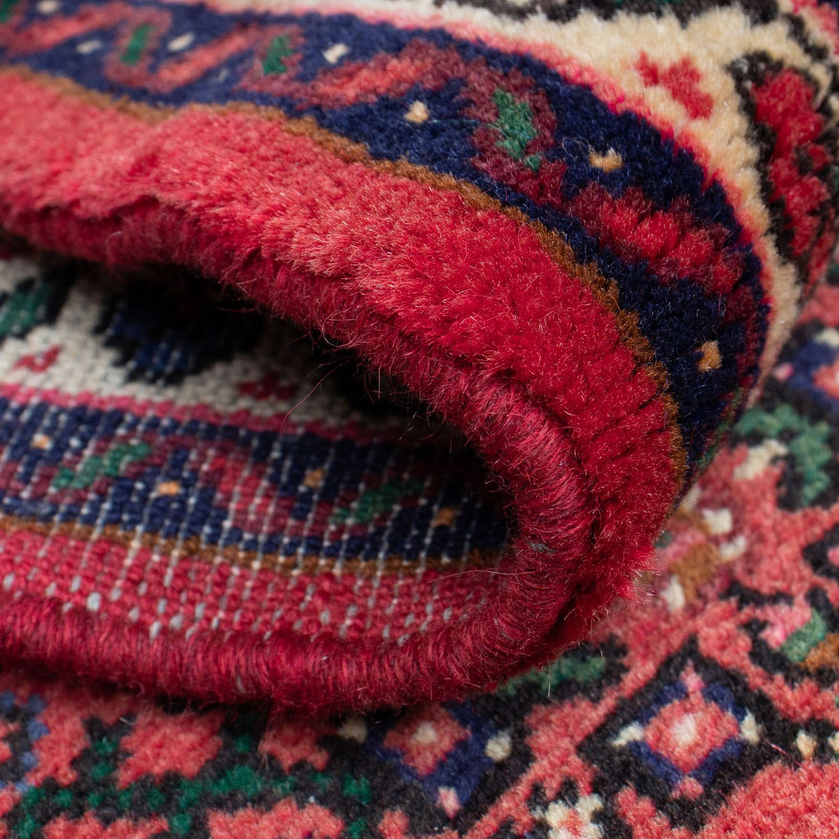 Runner Perser Rug - Nomadic - 200 x 73 cm - dark red