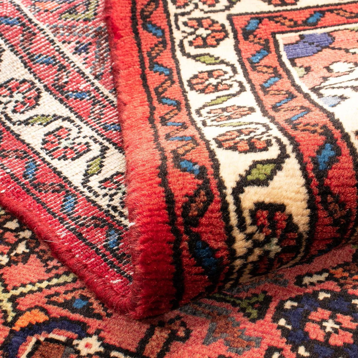 Perser Rug - Nomadic - 147 x 100 cm - dark red