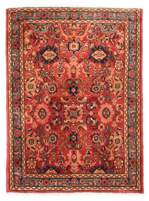 Perser Rug - Nomadic - 143 x 110 cm - dark red