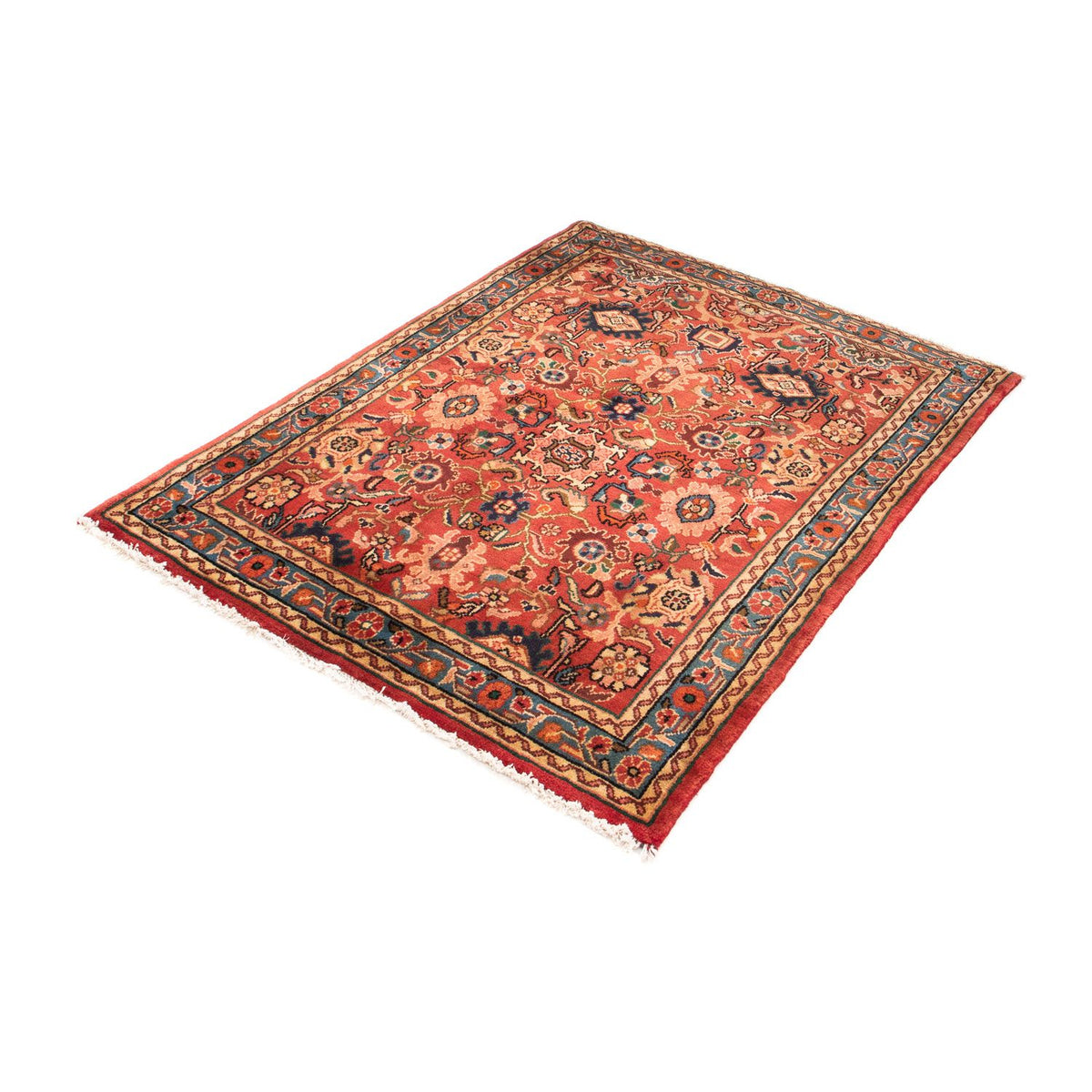 Perser Rug - Nomadic - 143 x 110 cm - dark red