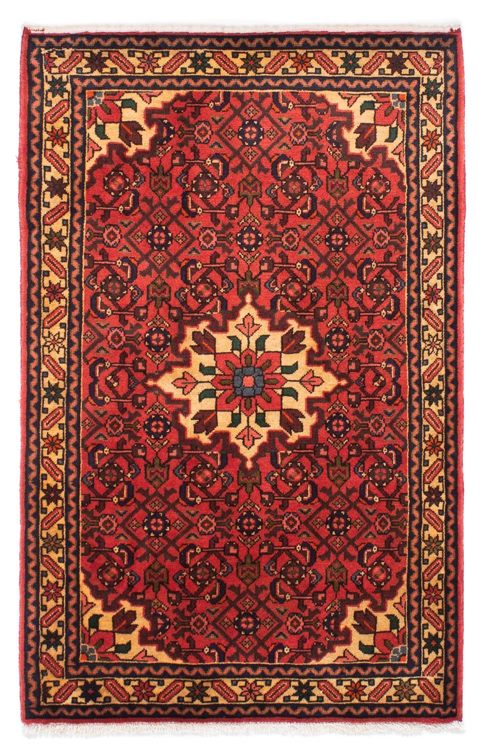 Perser Rug - Nomadic - 156 x 106 cm - dark red