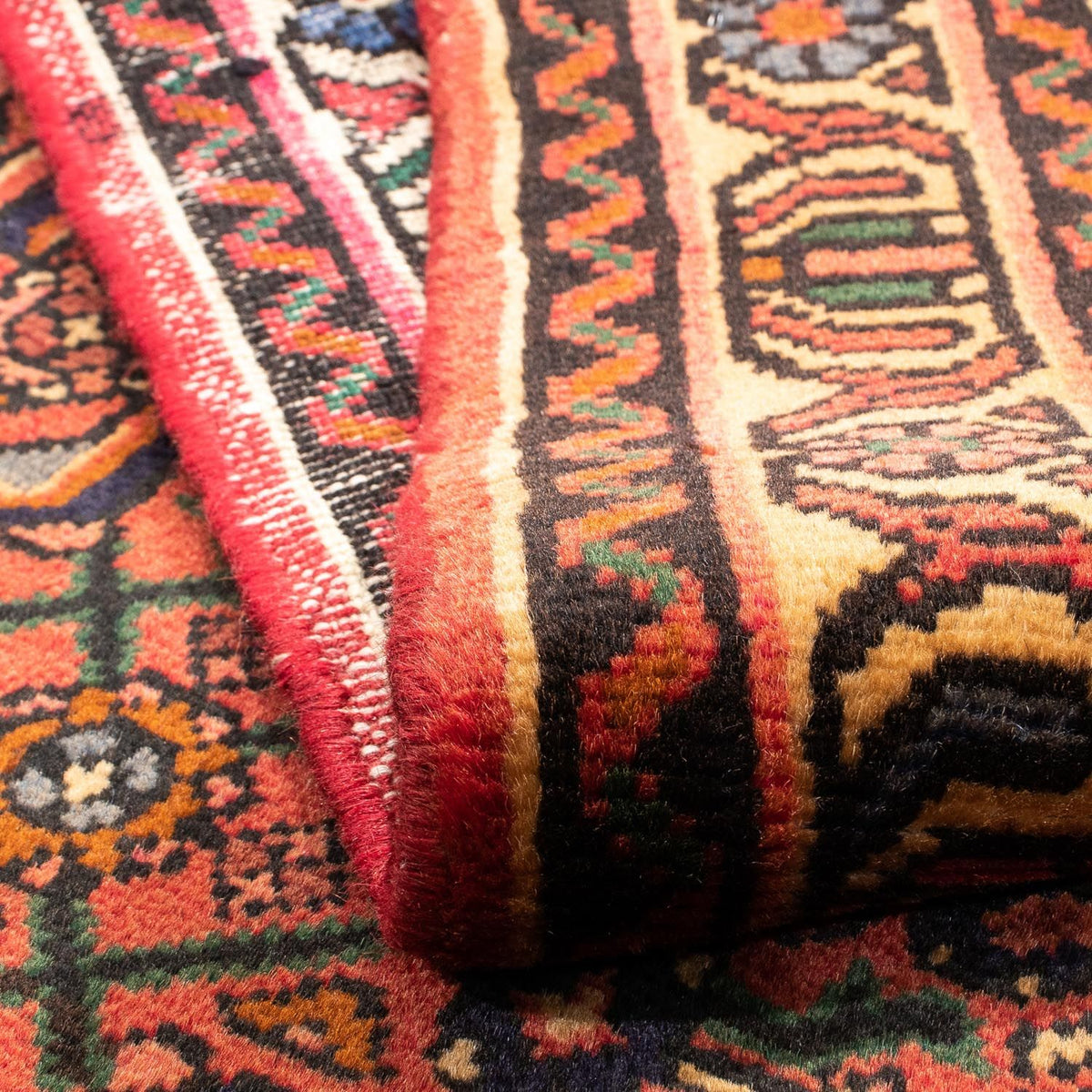 Perser Rug - Nomadic - 160 x 100 cm - dark red