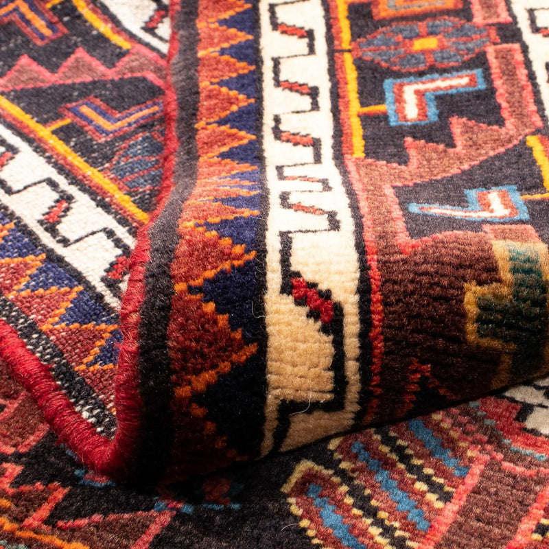 Perser Rug - Nomadic - 150 x 116 cm - dark red