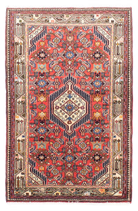 Perser Rug - Nomadic - 148 x 100 cm - red