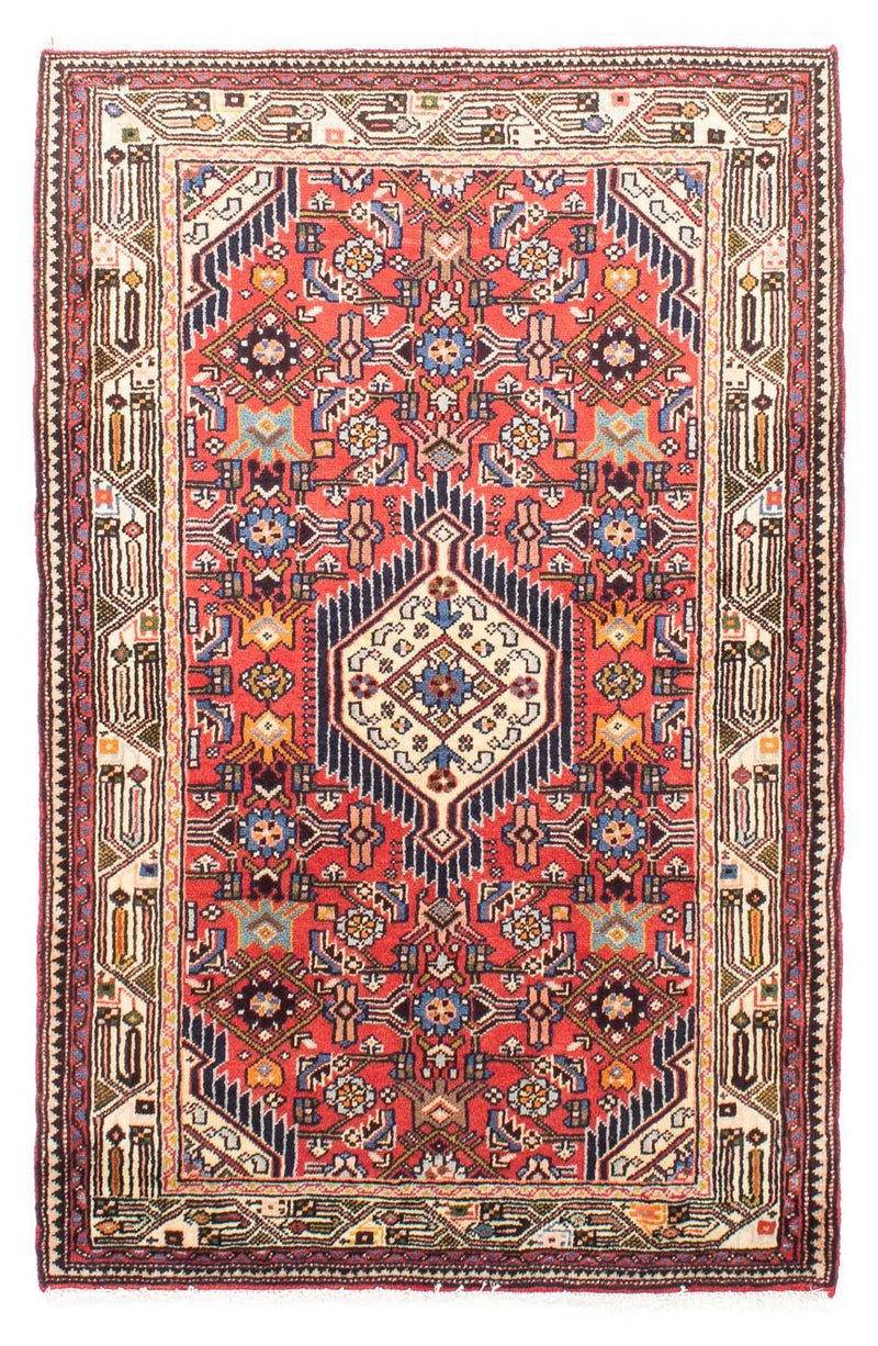 Perser Rug - Nomadic - 148 x 100 cm - red