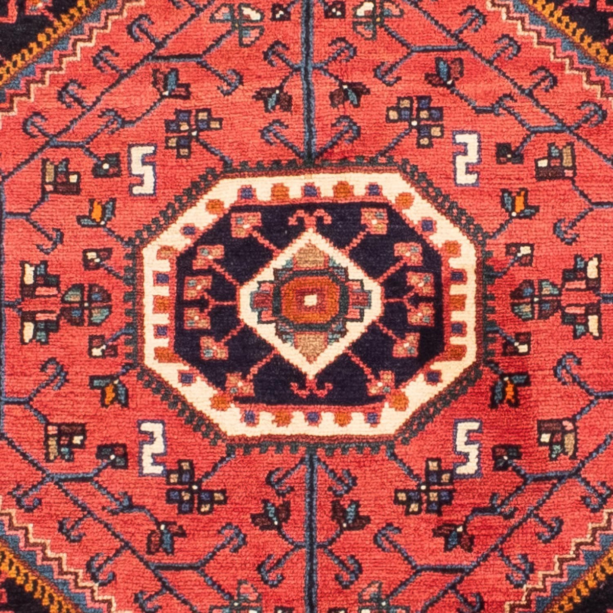 Perser Rug - Nomadic - 220 x 142 cm - red