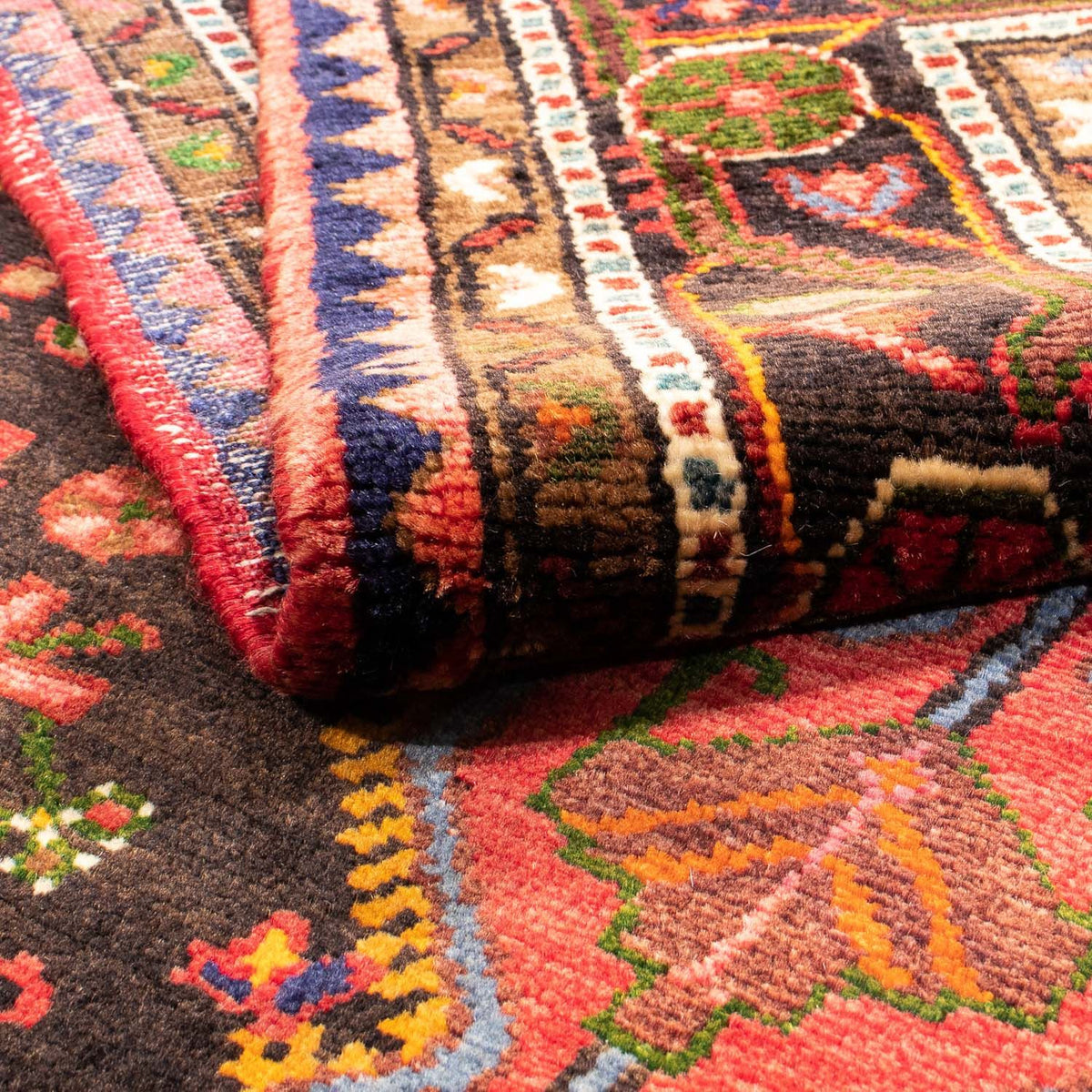 Perser Rug - Nomadic - 227 x 145 cm - dark blue