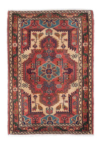 Perser Rug - Nomadic - 130 x 92 cm - light red