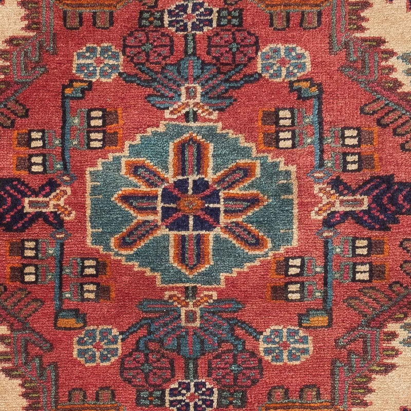 Perser Rug - Nomadic - 130 x 92 cm - light red