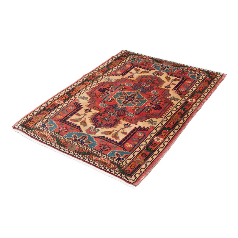 Perser Rug - Nomadic - 130 x 92 cm - light red