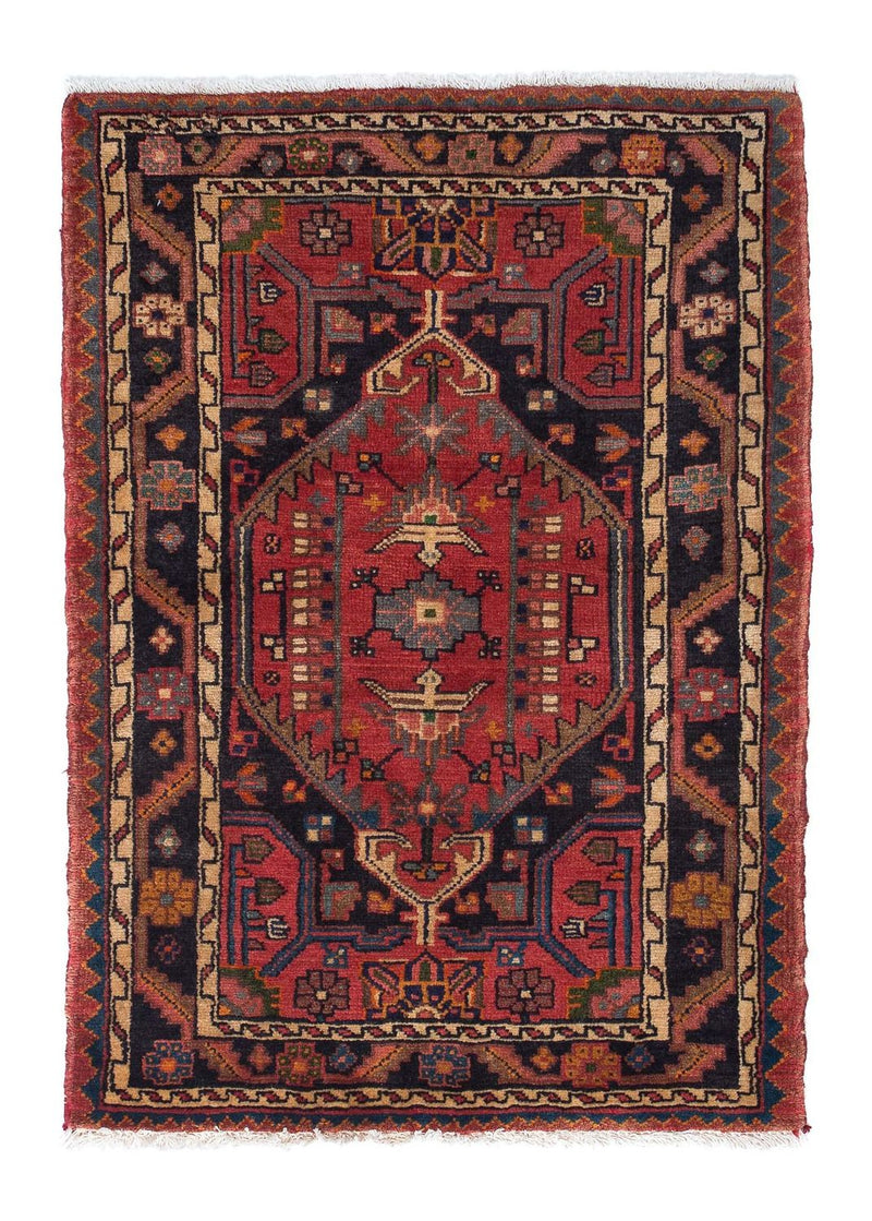 Perser Rug - Nomadic - 120 x 85 cm - dark red