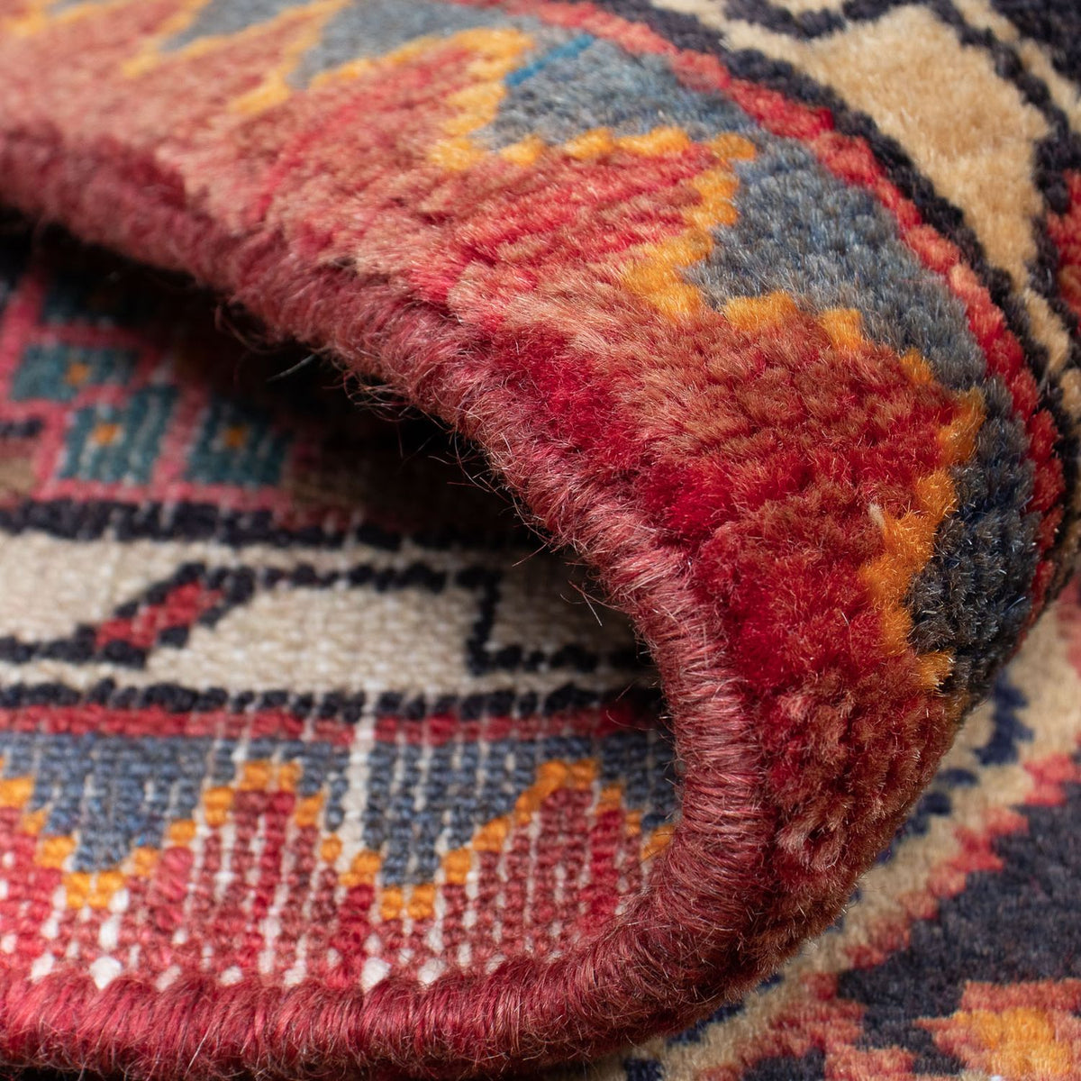 Perser Rug - Nomadic - 120 x 85 cm - dark red