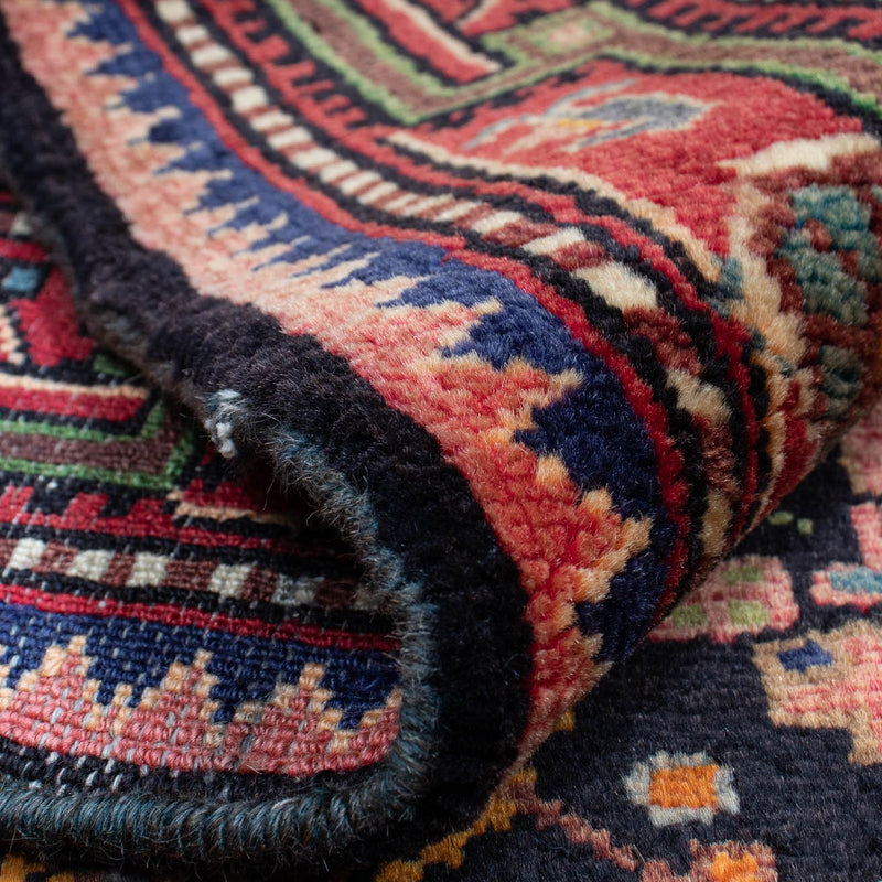 Perser Rug - Nomadic - 134 x 88 cm - dark blue