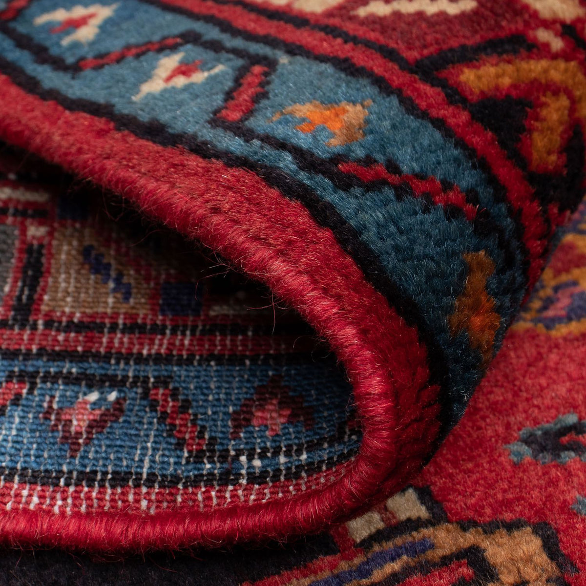 Perser Rug - Nomadic - 126 x 83 cm - red