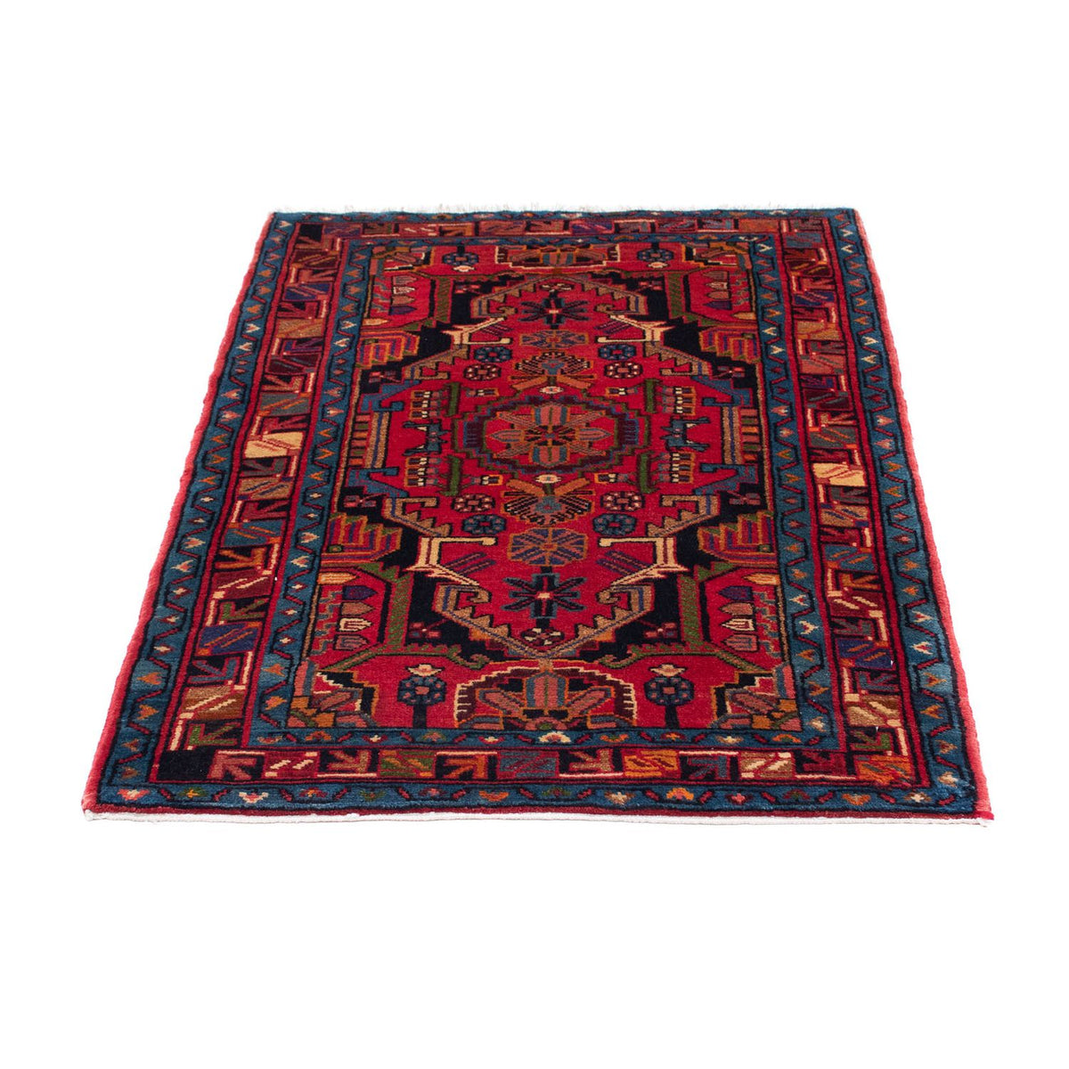Perser Rug - Nomadic - 126 x 83 cm - red
