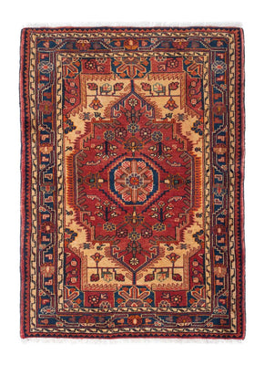 Perser Rug - Nomadic - 124 x 90 cm - red