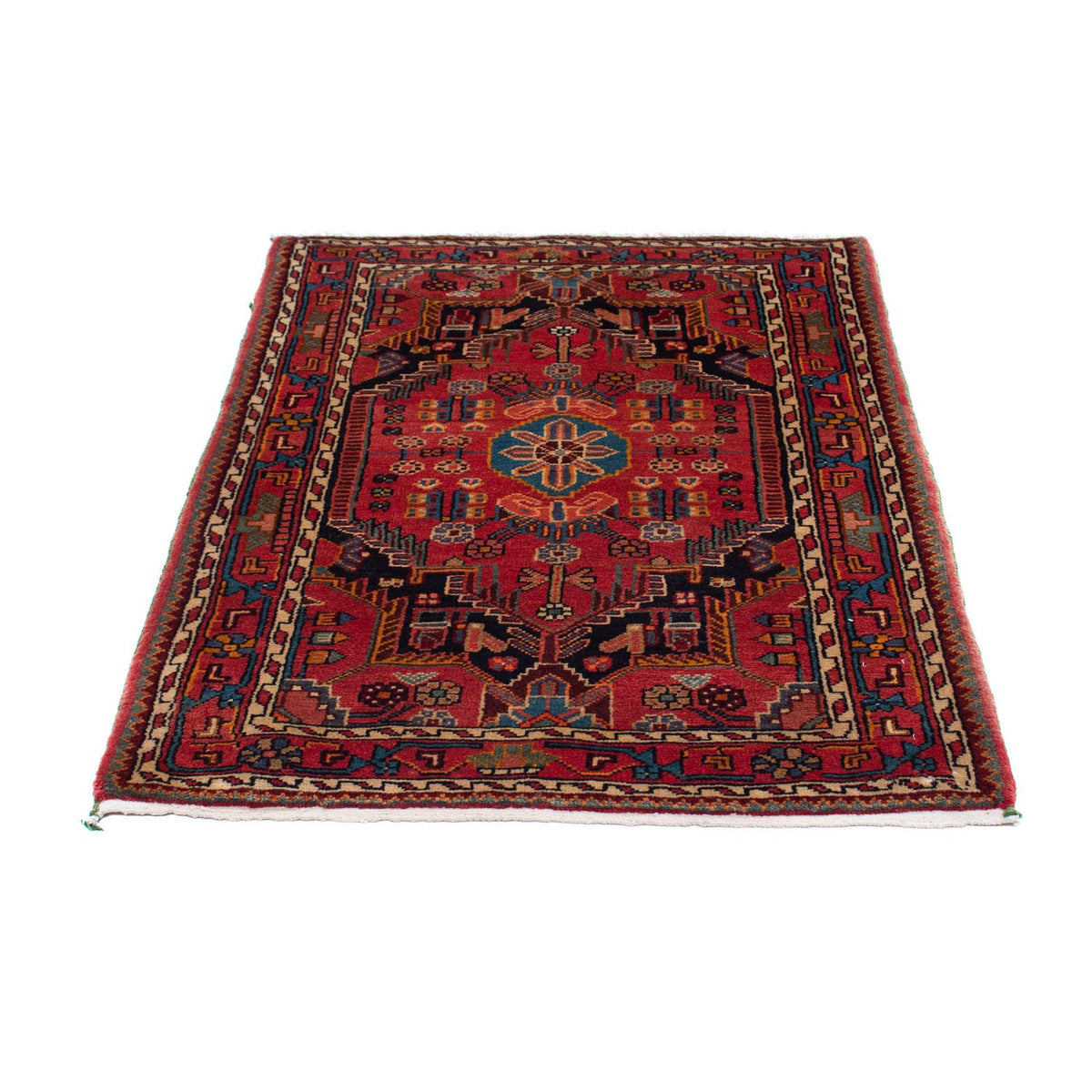 Perser Rug - Nomadic - 130 x 90 cm - red