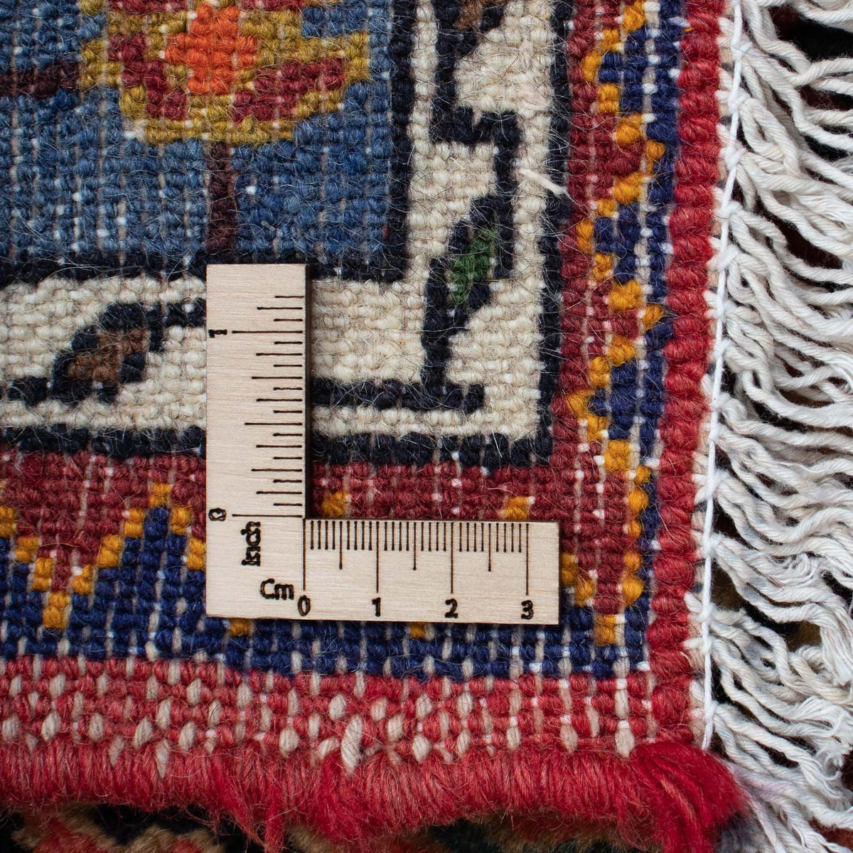 Perser Rug - Nomadic - 128 x 86 cm - dark blue