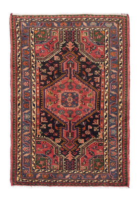 Perser Rug - Nomadic - 122 x 82 cm - light red
