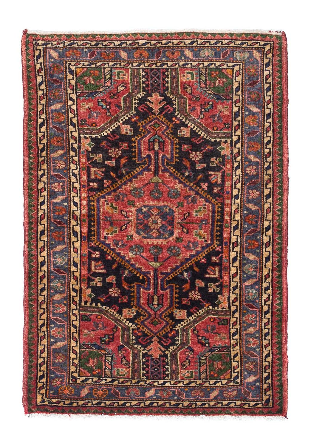 Perser Rug - Nomadic - 122 x 82 cm - light red