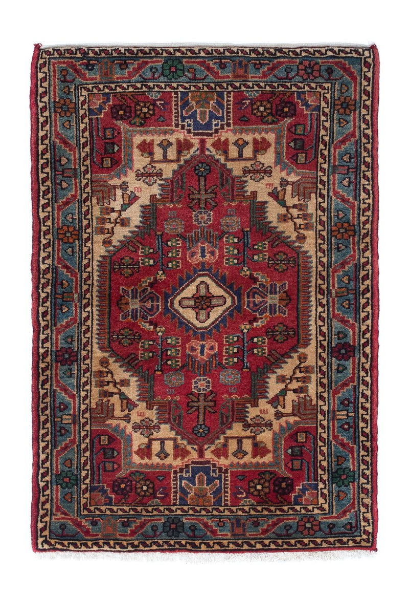 Perser Rug - Nomadic - 125 x 83 cm - dark red