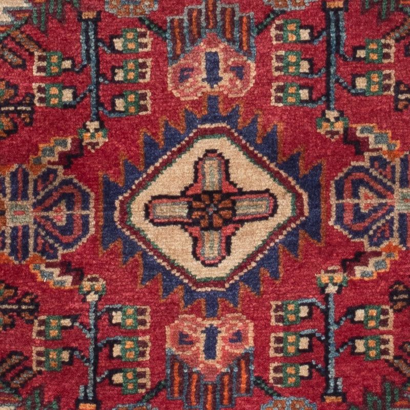 Perser Rug - Nomadic - 125 x 83 cm - dark red