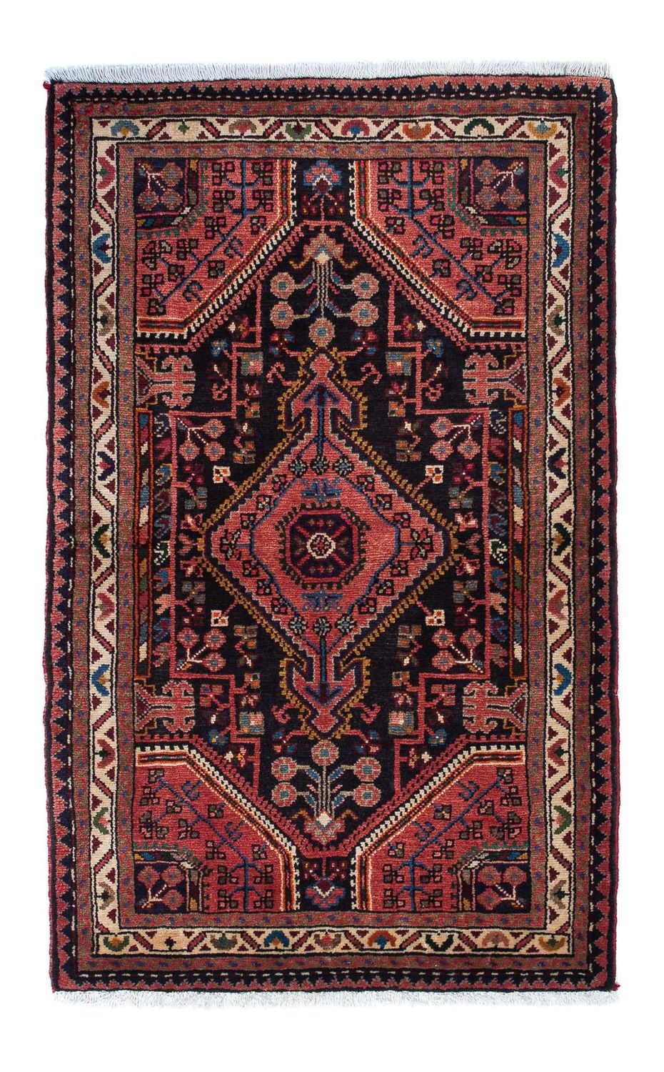 Perser Rug - Nomadic - 130 x 85 cm - dark blue