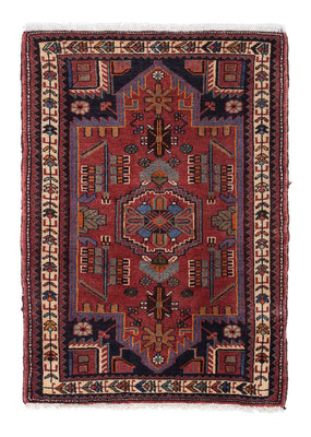 Perser Rug - Nomadic - 118 x 81 cm - dark red