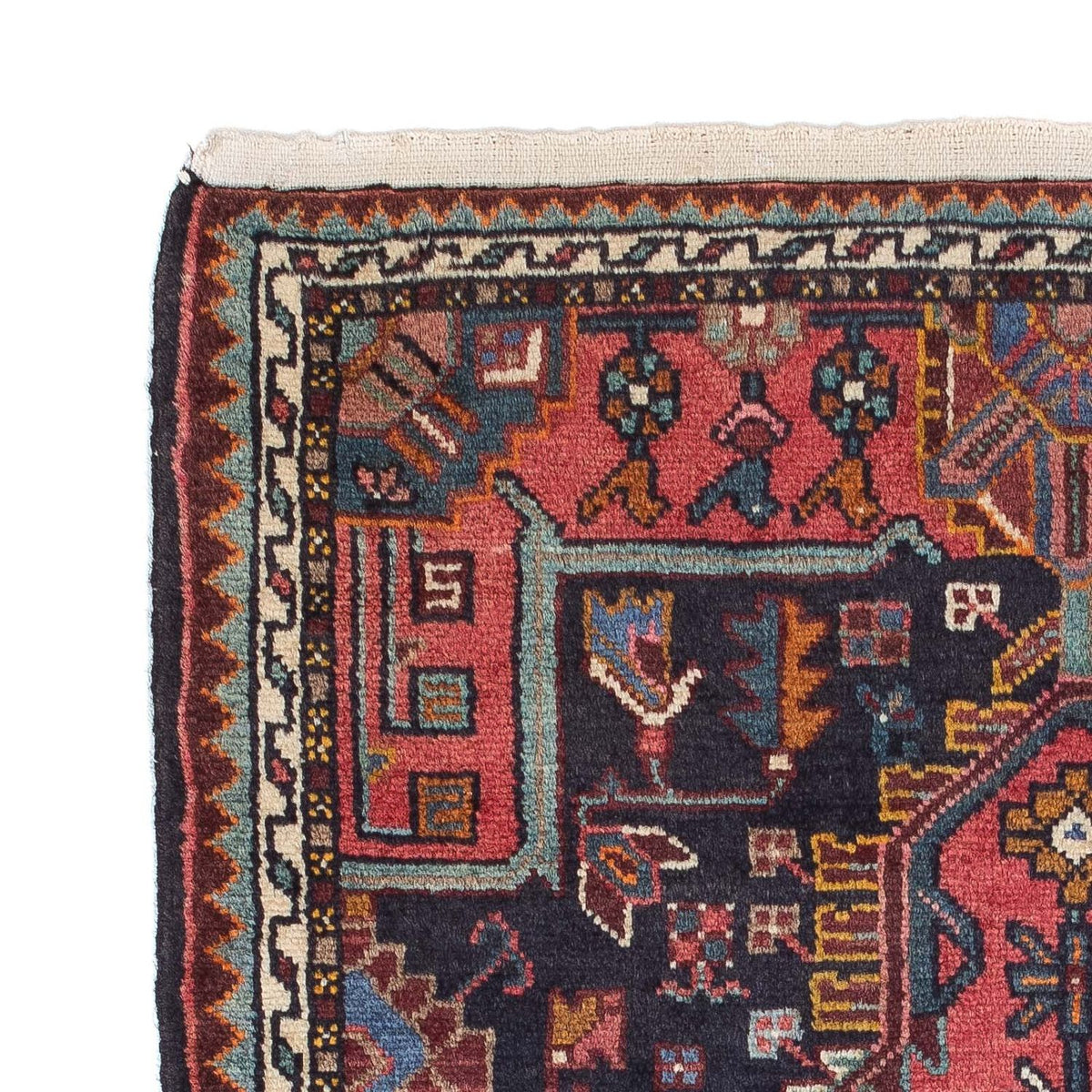 Perser Rug - Nomadic - 115 x 84 cm - dark blue