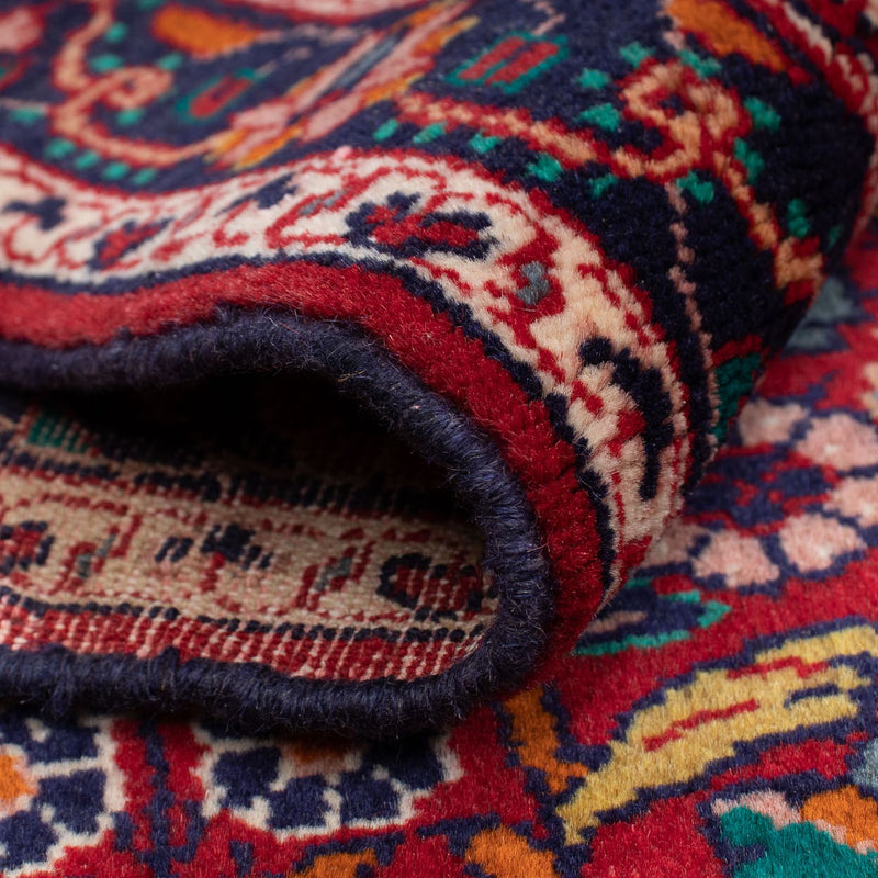 Perser Rug - Nomadic - 128 x 88 cm - dark red