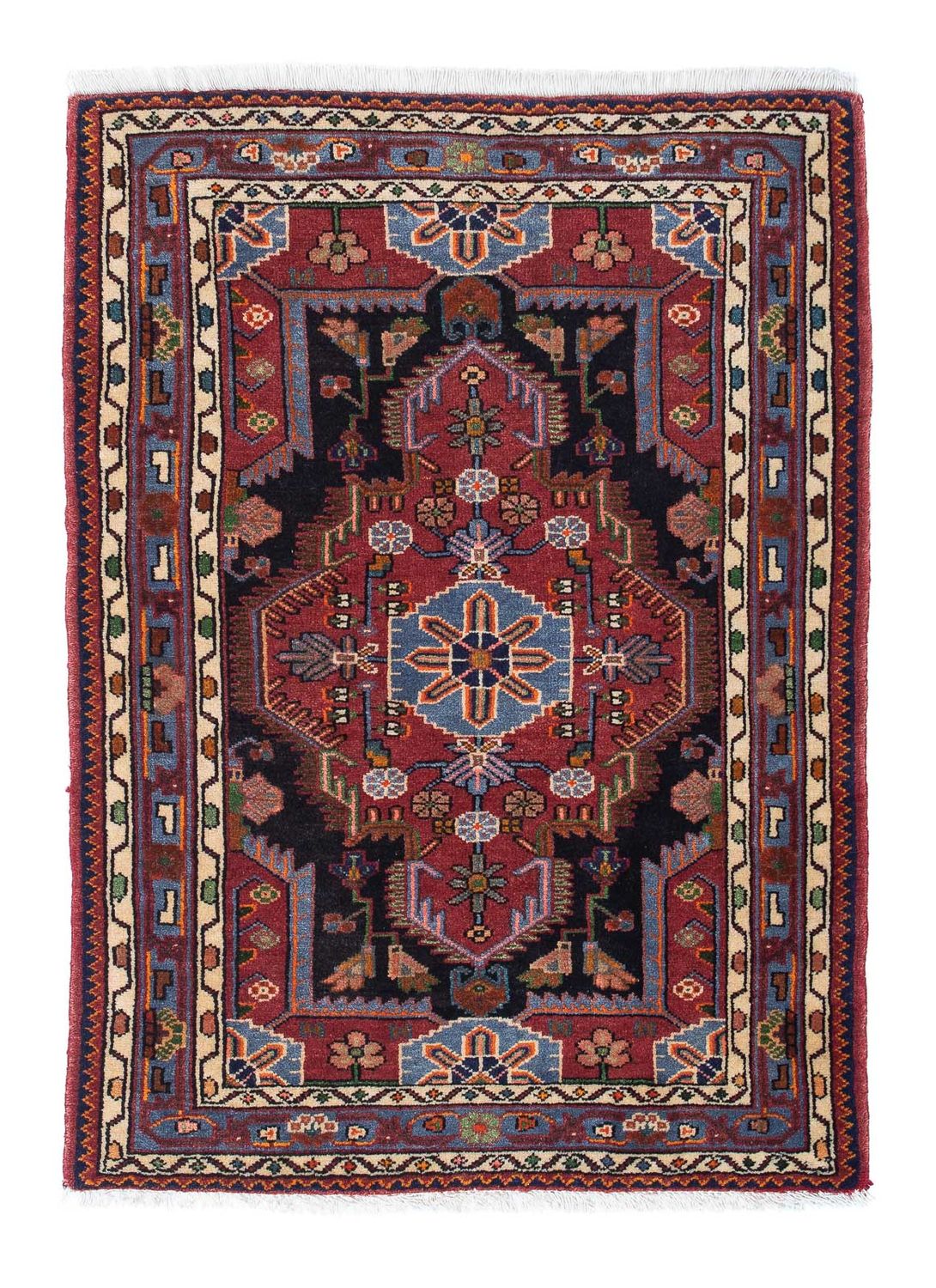 Perser Rug - Nomadic - 125 x 92 cm - rust