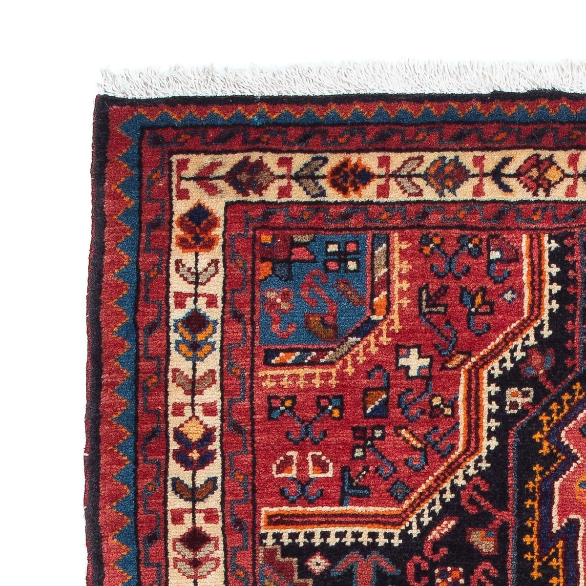 Perser Rug - Nomadic - 128 x 82 cm - dark blue